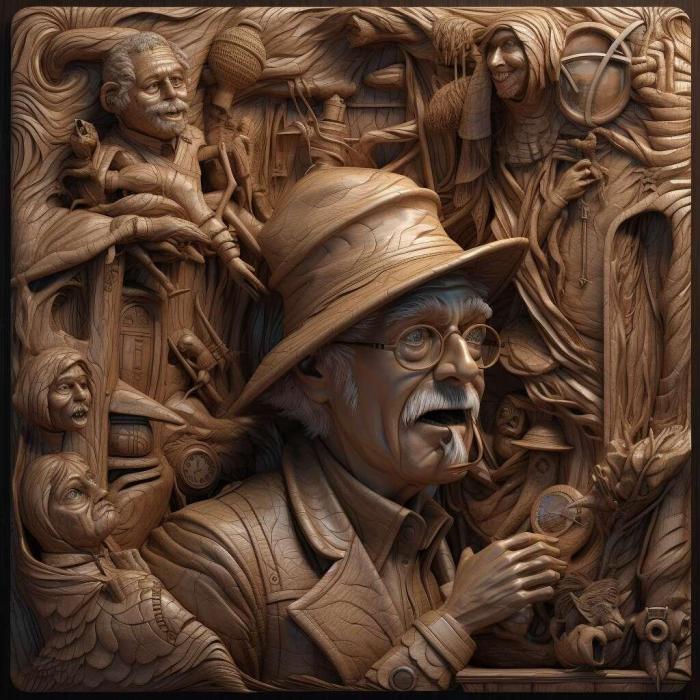 نموذج ثلاثي الأبعاد لآلة CNC 3D Art 